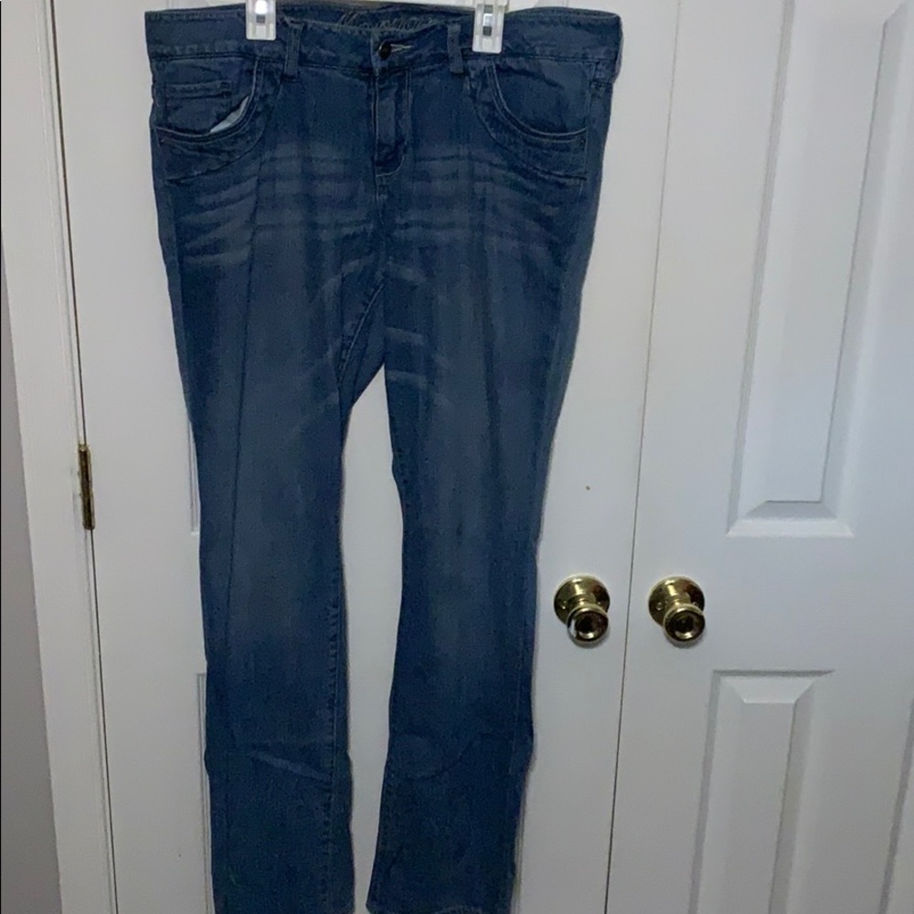Morgan Faded Boot Cut Jeans